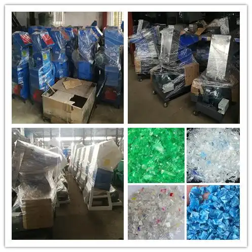plastic crusher PE PP PET PVC