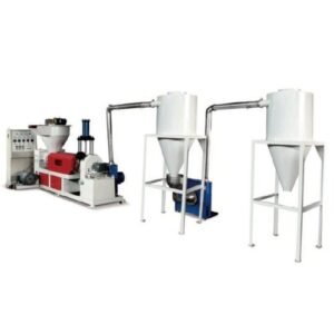Máquina Peletizadora de Plástico con Sistema de Refrigeración Eólica