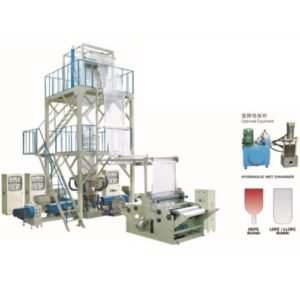 Tres capas extrusor de film